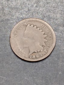 1864 Indian Head cent