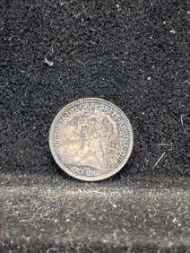 1896 Great Britain 2 Pence Maundy Victoria (Old Head) Portrait. High Grade Specimen.