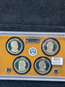 US Mint Presidential $1 Proof Coins in Govt Plastic