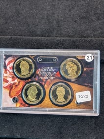 US Mint Presidential $1 Proof Coins in Govt Plastic