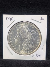 1880 Morgan Silver Dollar. HIGH GRADE. LUSTROUS