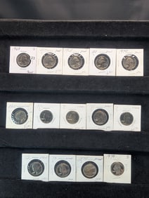 (14 coins) Proof Washington Quarters Misc. Dates and Mints