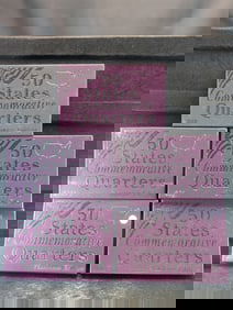 5- Platinum Editions- 50 States Commemorative?? Quarters set- OGP boxes 2004,2005, 2006, 2007 and