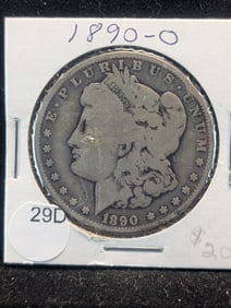 1890-O Morgan Dollar