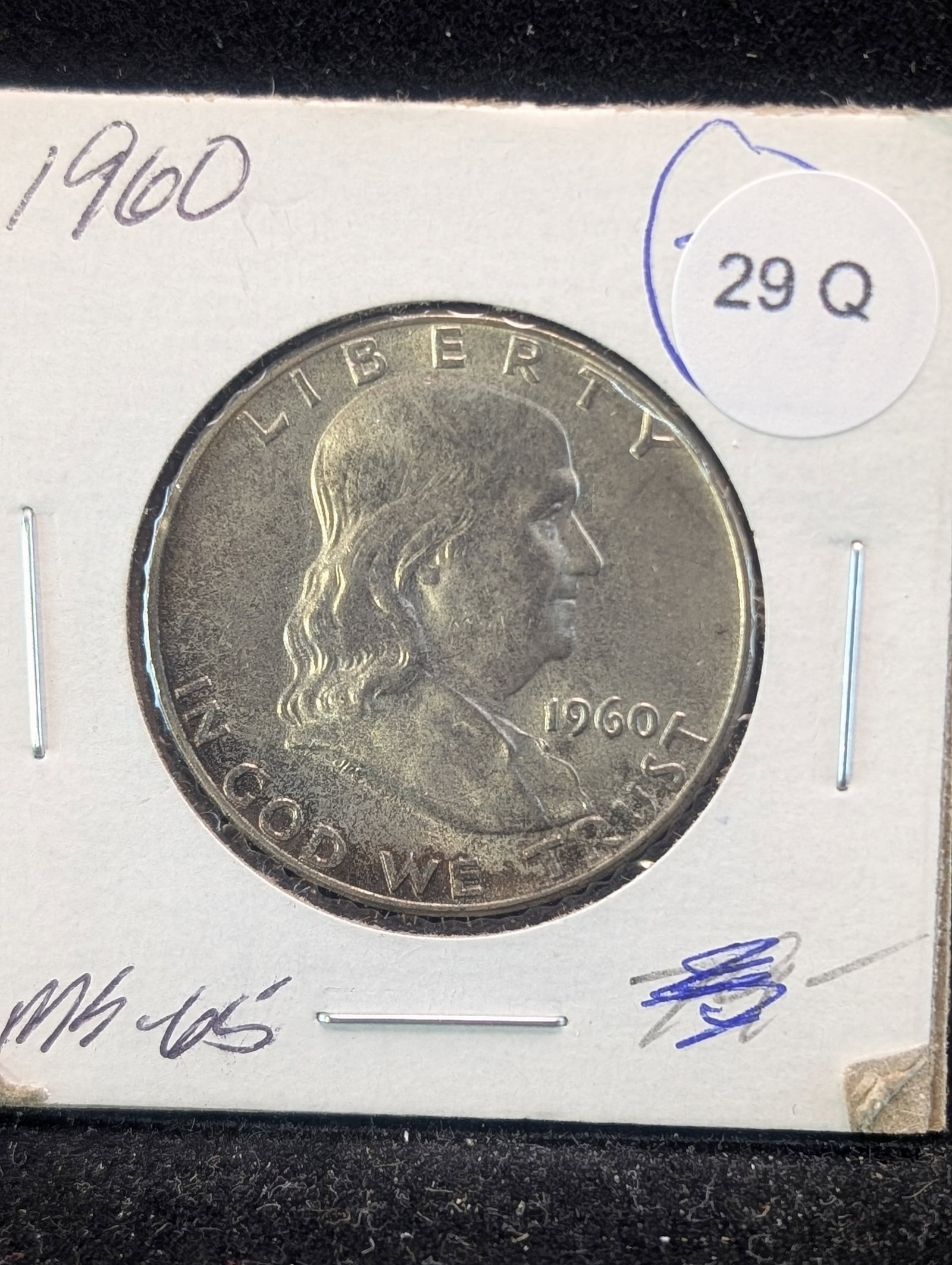 1960 Franklin Half Dollar: 1960 Franklin Half Dollar