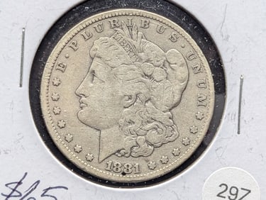 1881-O Morgan Dollar