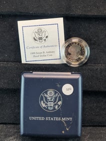 1999-P S. B. Anthony Proof Dollar - OGP Box???