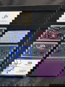 (2 Sets) 1993-S & 2000-S Proof Sets In OGP w/COA