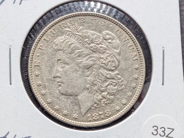 1878 7TF "Rev 79" "High Grade" Morgan Dollar