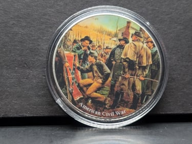 Civil War Depicted, Token, BU-New, Novelty