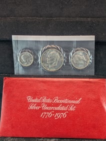 1976-S Silver Bicentennial Uncirculated Set - 40% Silver