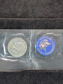 1971-S Uncirculated Eisenhower Silver Dollar Set - 40% Silver