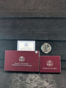 Dolley Madison 1999 Commemorative Coin Program OGP