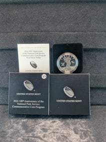 US Mint 2016 P 100th Anniversary of the National Park Service Commemorative Coin
