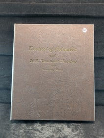 Curated Dansco Binder District of Columbia and US Territorial Quarters 2009 Including Proof