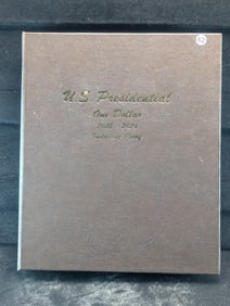 Curated Dansco Binder U.S. Presidential One Dollar 2012-2016 Including Proof