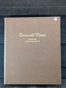 Curated Dansco Binder Complete Set Roosevelt Dimes Includes 90% silver 1946 to 1964 plus Silver S