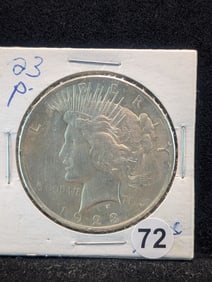 1923 P Silver Peace Dollar Nice Coin