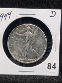 1944 D Walking Liberty Half Dollar