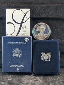 2006 W Proof American Silver Eagle OGP