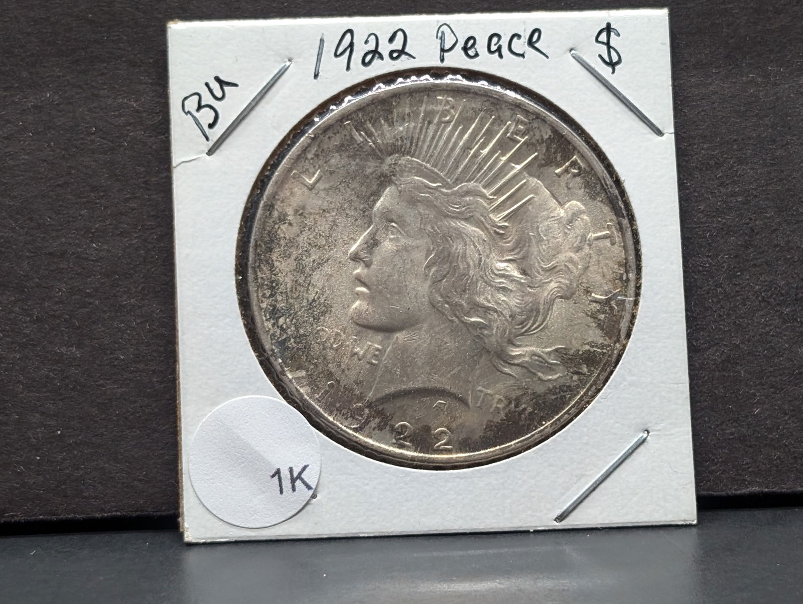 1922 Peace Dollar BU (1 of 3)