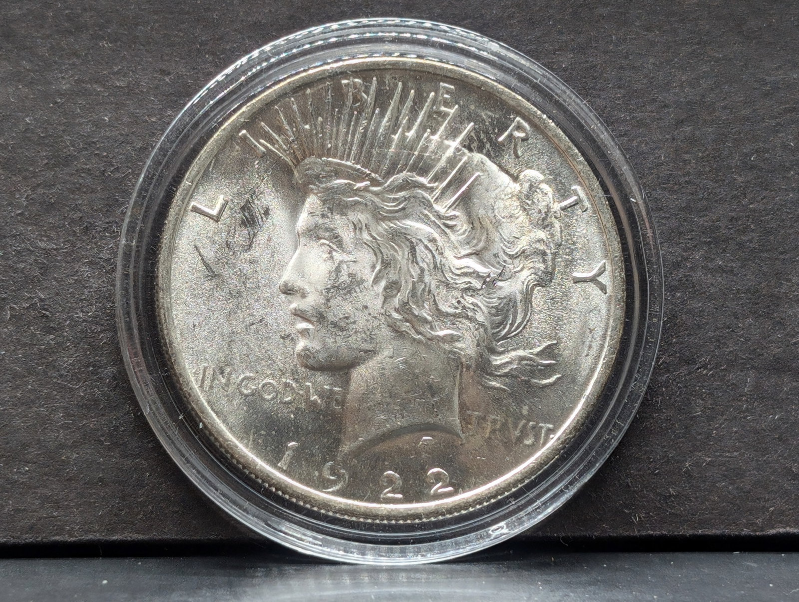 1922 Peace Dollar, UNC: 1922 Peace Dollar, UNC