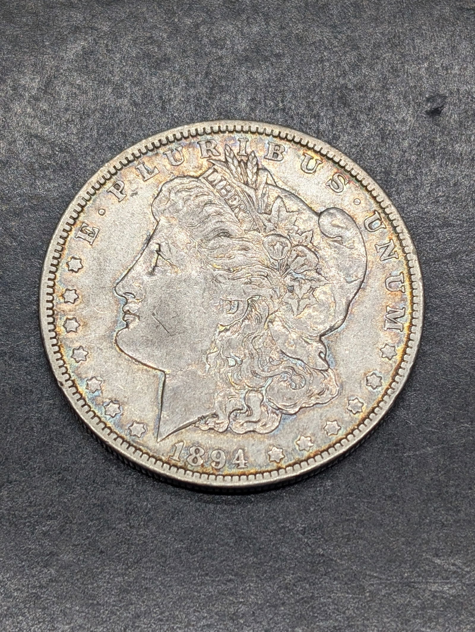 1894 O Morgan Silver Dollar - Key Date - Unique Toning (1 of 2)