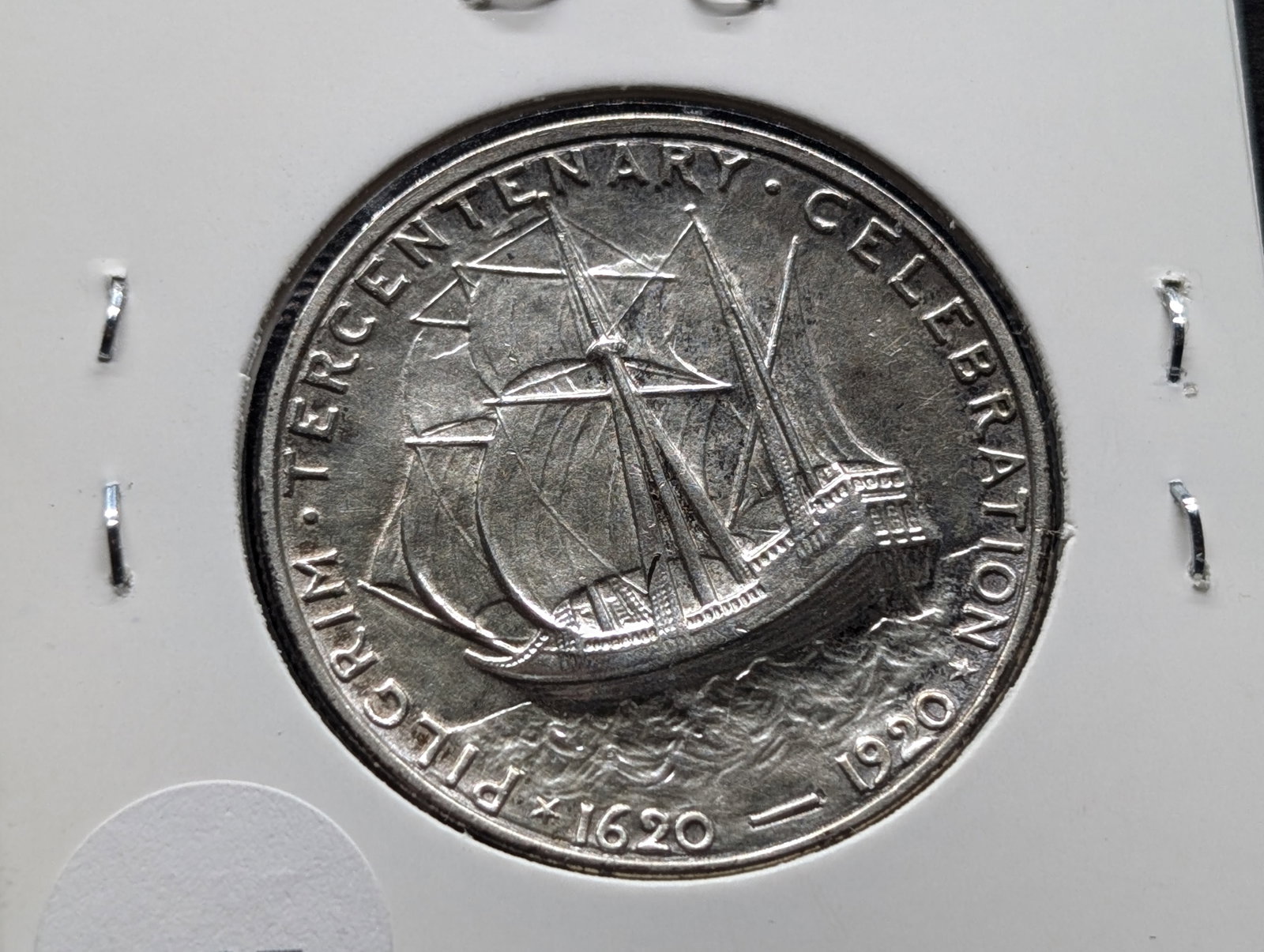 1920 Pilgram Commemorative Half Dollar 90% Silver: 1920 Pilgram Commemorative Half Dollar 90% Silver