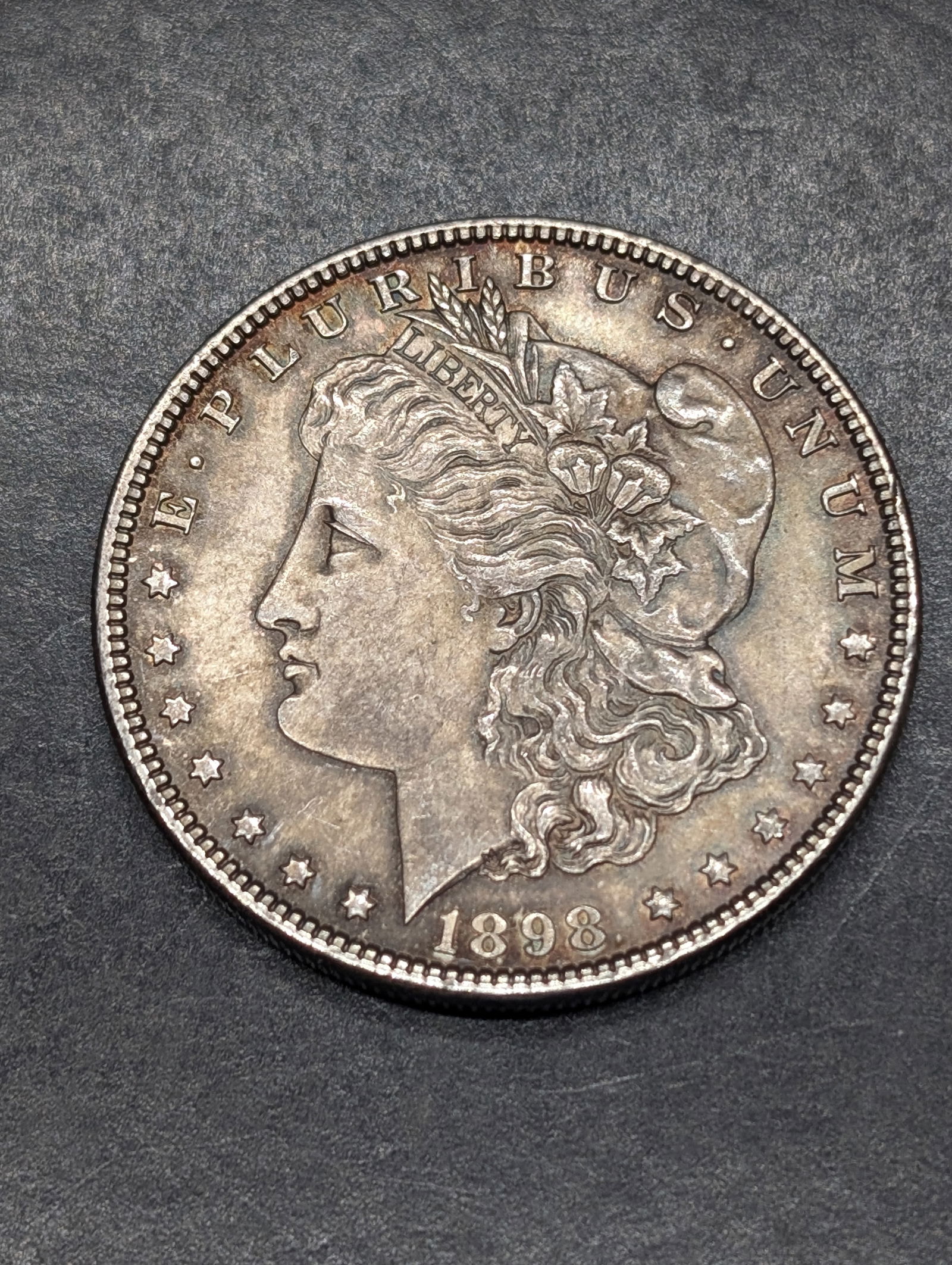 1898 Morgan Silver Dollar - Nice Toning (1 of 2)