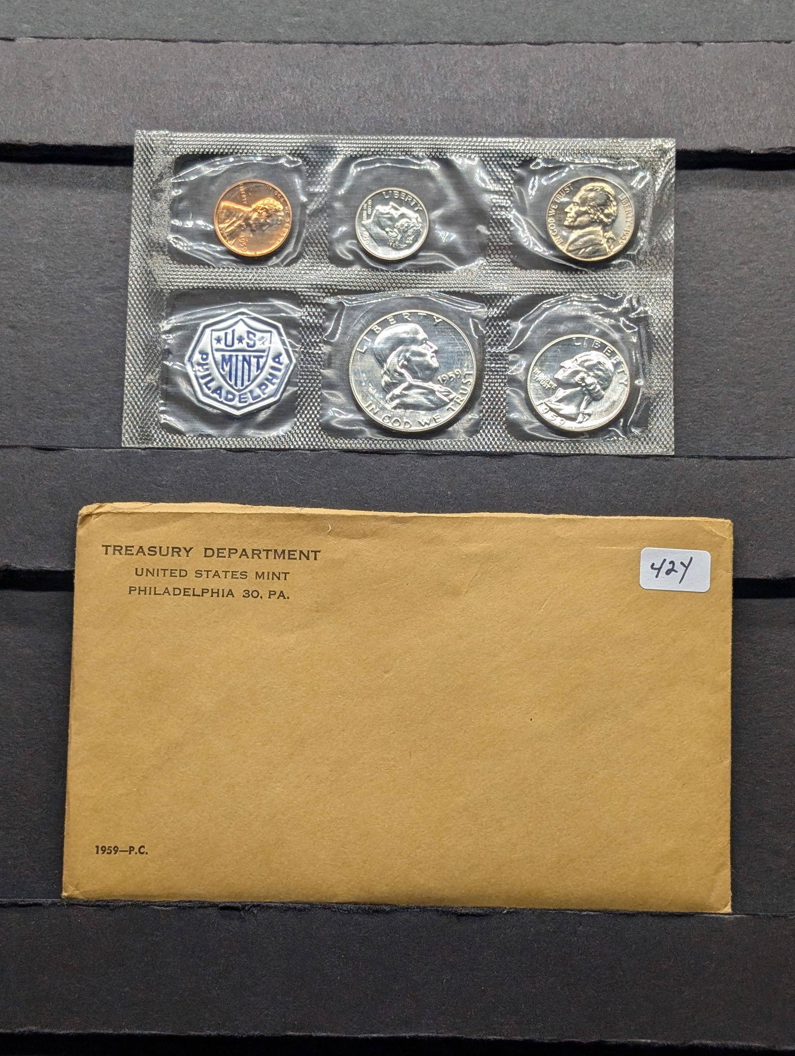 1959 US Mint Proof Set - OGP (1 of 3)