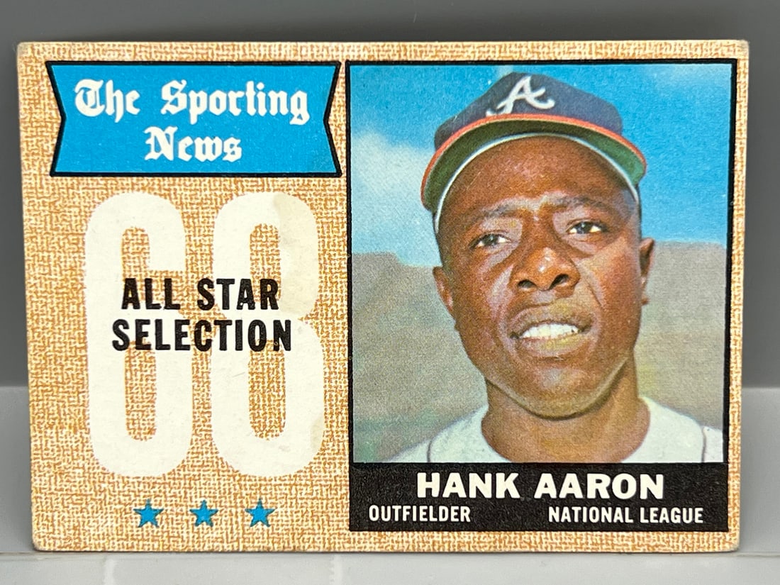 1968 Topps Hank Aaron All Star #370 (1 of 2)