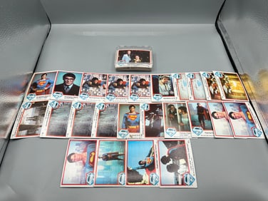 Lot of 1978 Topps Superman Trading Cards - Varying Conditions