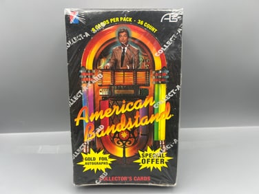 1993 Collect A Card American Bandstand Factory Sealed Wax Box