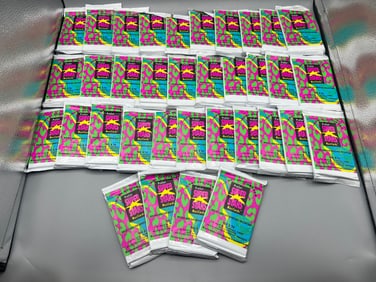 Lot of (35) 1991 Pro Set Super Stars Musicards Unopened Wax Packs
