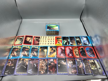 Lot of Vintage Topps E.T. & The Black Hole Trading Cards - Varying Conditions