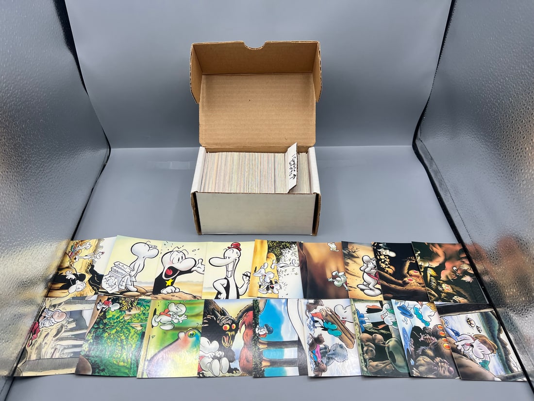 Lot of (350+) 1994 Comic Images Bone Cards W/ (1) Series 1 Complete 90 Card Set - Varying Conditions: Lot of (350+) 1994 Comic Images Bone Cards W/ (1) Series 1 Complete 90 Card Set - Varying Conditions