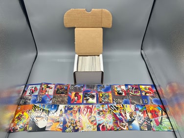 Lot of (2) 1993 Voyager Atlas Valiant Deathmate Complete 110 Card Sets - Two Full Sets