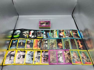 Lot of Vintage Non-Sports Trading Cards - Varying Conditions - Moonraker, Robocop, Close Encounters