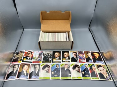 Lot of 2009 Topps Heritage American Heroes Trading Cards - Jackie Robinson, Ronald Reagan