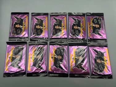 Lot of (10) 1993 Collect A Card American Bandstand Sealed Wax Packs