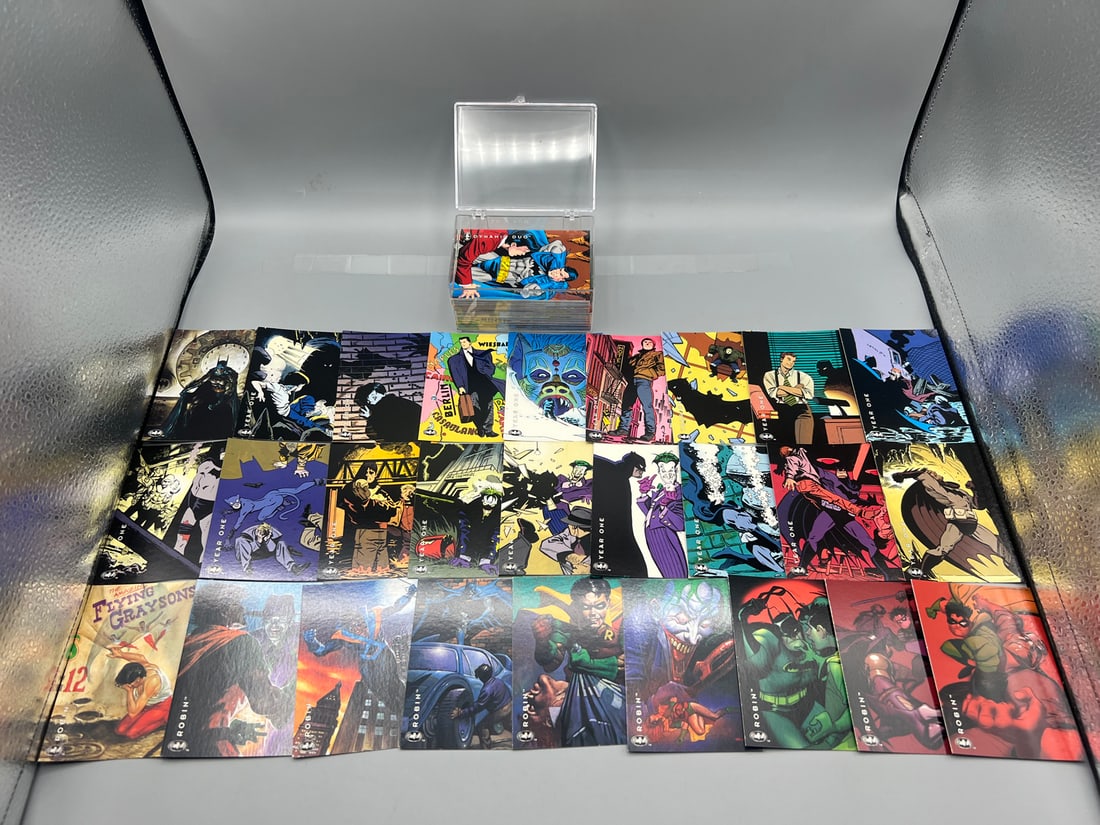 1994 Skybox DC Batman Saga of The Dark Knight Complete 100 Card Set (1 of 3)