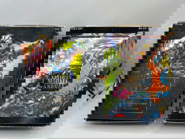 1994 & 1995 Flair Marvel Universe Annual Boxes W/ Empty Pack Box/Wrappers Inside - No Cards Included