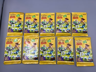 Lot of (10) 1996 Skybox Toy Story Sealed Wax Packs