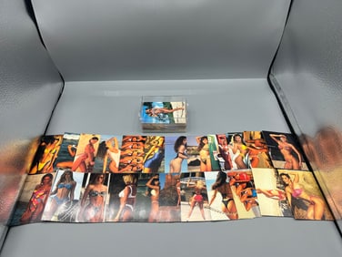 1993 Comic Images Ujena's Swimwear Illustrated Complete 90 Card Set