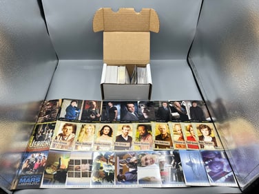 Inkworks Complete Sets Lot of 3 - 2008 Heroes Season 2, 2007 Jericho Season 1 & 2006 Veronica Mars