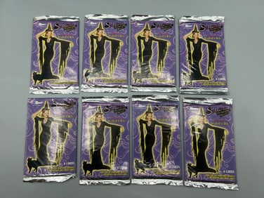 Lot of (8) 1999 Dart Sabrina The Teenage Witch Sealed Wax Packs