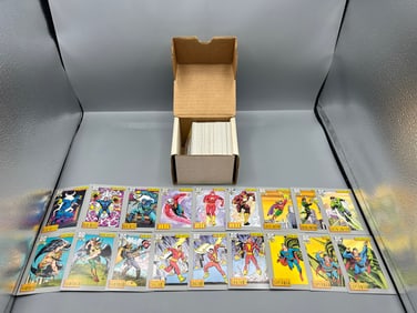 1991 Impel DC Comics Complete 180 Card Set