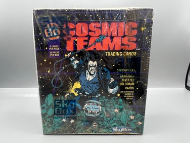 1993 Skybox DC Comics Cosmic Teams Sealed Wax Box