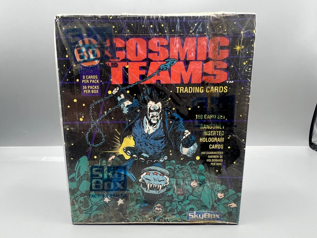 1993 Skybox DC Comics Cosmic Teams Sealed Wax Box (1 of 3)