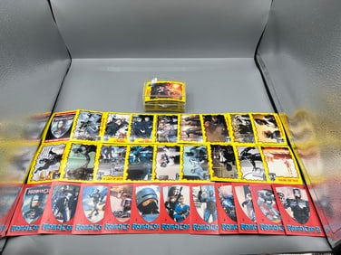 1990 Topps RoboCop 2 Complete Set W/ Complete Sticker Set